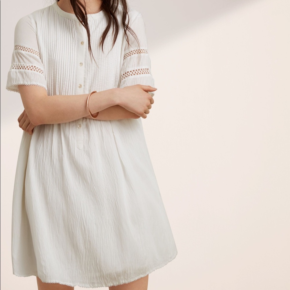 Aritzia Wilfred Free Calvados Dress in BLACK